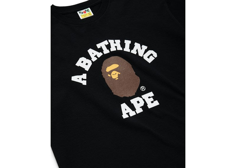 BAPE College Tee Black