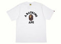 BAPE College Tee White