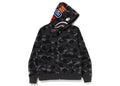 BAPE Color Camo Shark Full Zip Hoodie Black