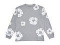 Denim Tears Long Sleeve Cotton Wreath T-shirt Grey