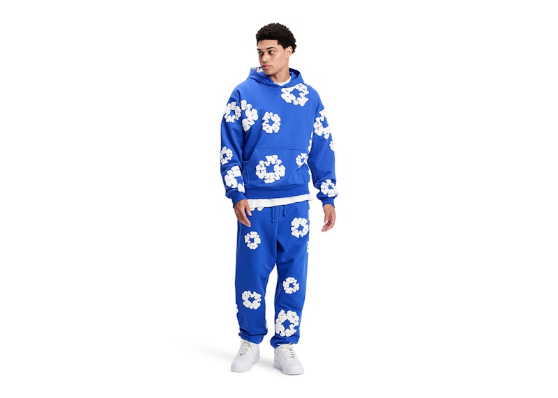 Denim Tears The Cotton Wreath Sweatshirt Royal Blue