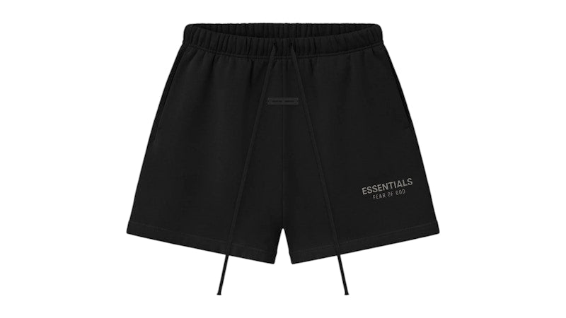 Fear of God Essentials Classic Fleece Sweatshort Jet Black