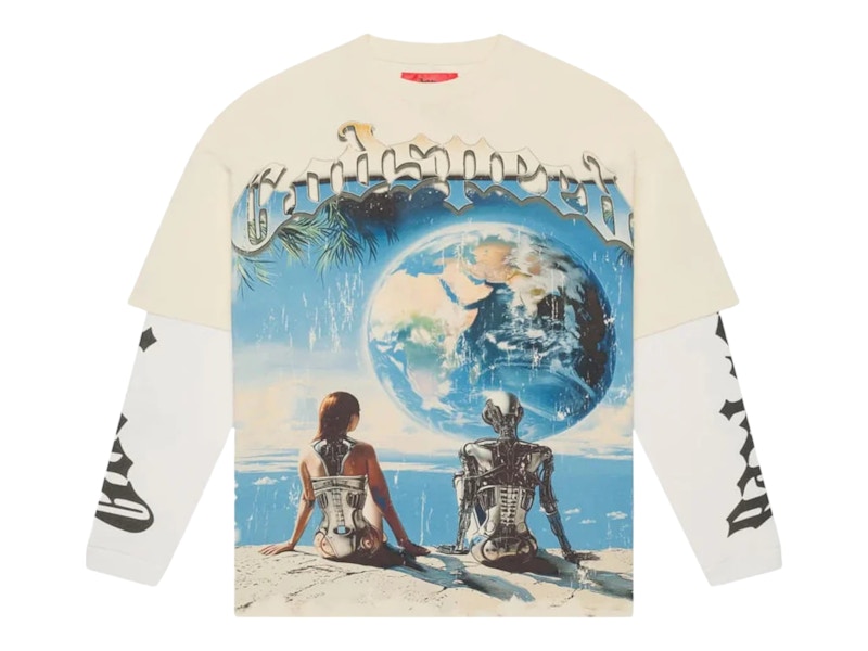 Godspeed Artificial Love Thermal L/S T-shirt Bone