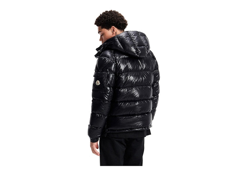 Moncler Maya Short Down Jacket Black