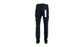 Purple Brand P002-Ndbr825 Knee Slit Rinse Slim Jean Black