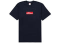Supreme Arabic Box Logo Tee Navy