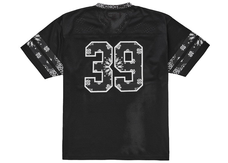 Supreme Bandana Football Jersey Black