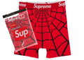Supreme Hanes Spider-Man Boxer Briefs (2 Pack) Red