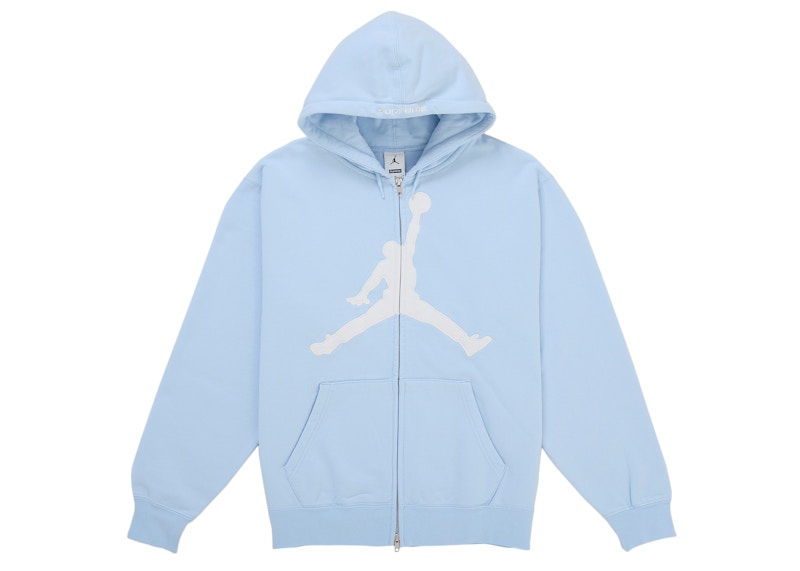 Supreme Jordan Hooded Sweatshirt (SS26) Light Blue