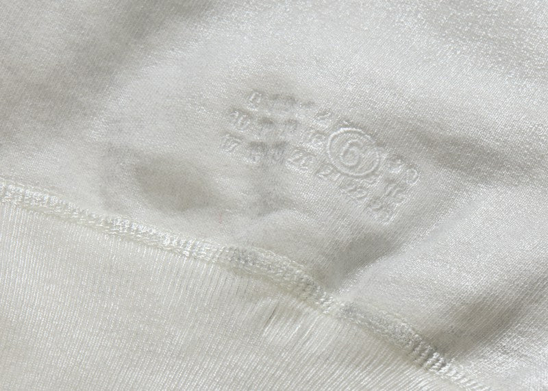 Supreme MM6 Maison Margiela Foil Box Logo Hooded Sweatshirt White
