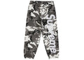 Supreme Satin Applique Sweatpant (SS26) Snow Camo