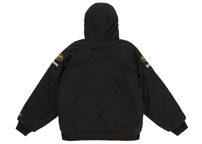 Supreme Vanson Leathers Reversible Quilted Hooded Jacket