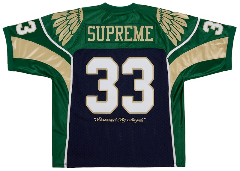 Supreme Wings Football Jersey Navy