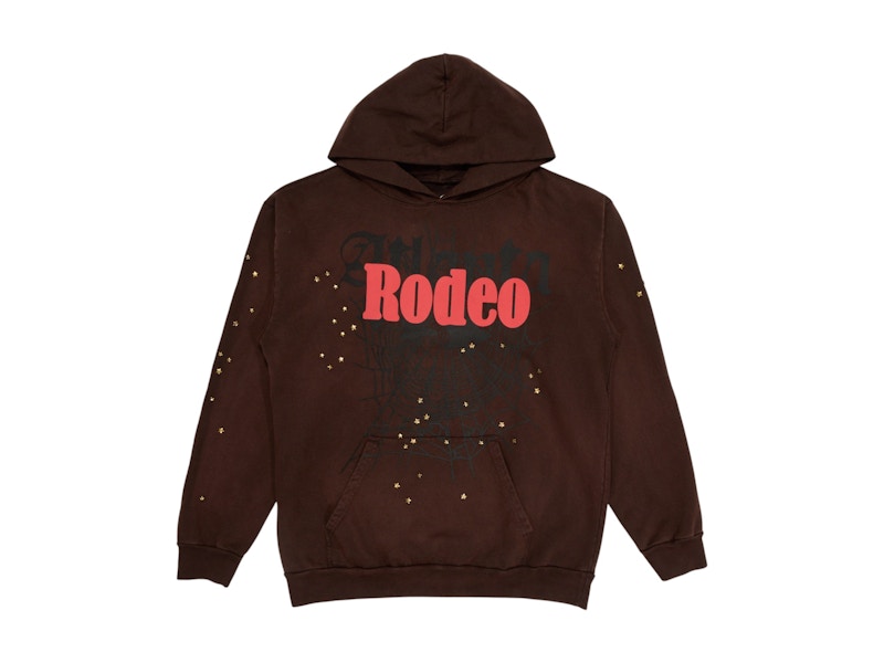 Travis Scott Cactus Jack x Sp5der Days Before Rodeo Hoodie Brown