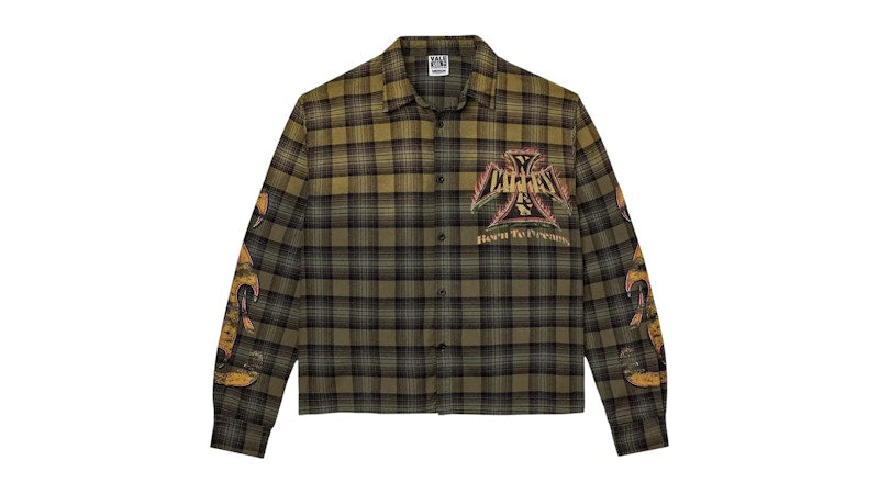 Vale Forever Reborn Flannel Green