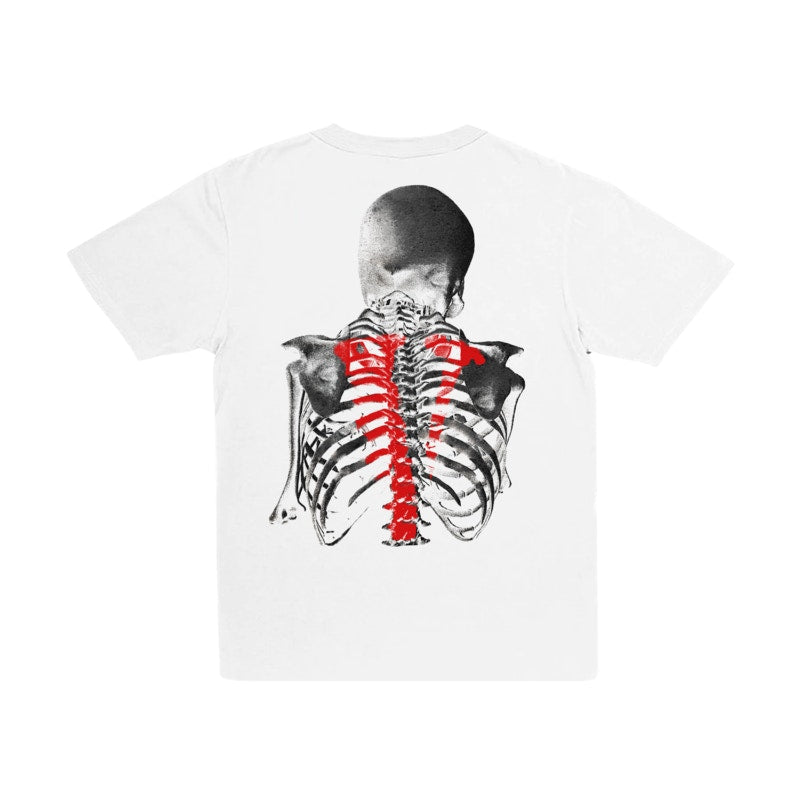 Vlone x Never Broke Again Bones T-shirt White