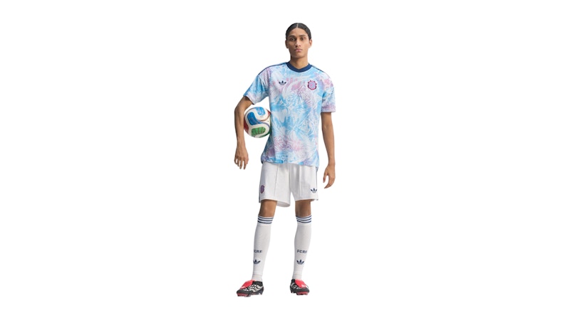 adidas Costa Rica 26 Away Authentic Jersey Semi Blue Burst