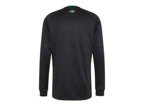 adidas Mexico 26 Third Authentic Long Sleeve Jersey Black