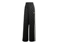 adidas Women's Satin Polka Dots Wide Leg Pant Black