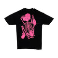 KAWS SKELETON NEW FICTION T-shirt Pink